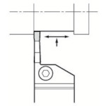 京セラ　溝入れ・突っ切り用ホルダ　ストレートタイプ　ＫＧＤ－Ｃ