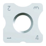 富士元 リャンメンカットR、ミニR用チップ ZA20N