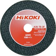 ＨｉＫＯＫＩ　切断砥石　１２５Ｘ２．５Ｘ２２ｍｍ　Ａ３６ＴＢＦ　５枚入り