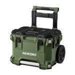 HiKOKI マルチクルーザー キャリーボックス 防じん・耐水IP65取得 連結収納型作業箱 フォレストグリーン