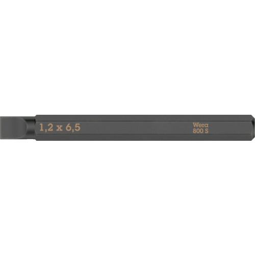 Wera 貫通専用差替ビット マイナス6.5×1.2mm