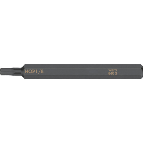 Wera 貫通専用差替ビット インチサイズ 対辺1/8