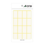 ３Ｍ　エーワン［［ＴＭ上］］フリーラベル白無地１９×３３　１６面×１５シート２４０片入