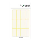 ３Ｍ　エーワン［［ＴＭ上］］フリーラベル白無地１９×４５　１２面×１５シート１８０片入