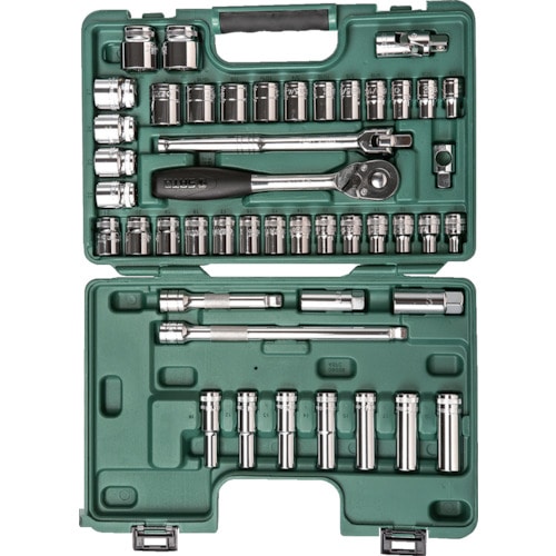 ＳＡＴＡ　１／２”ＤＲソケットレンチセット（６角タイプ）