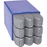 グラブレム　逆数字刻印セット　スタンダード　０～９　１．５ｍｍ