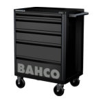 ＢＡＨＣＯ　スチール製ワゴン　ツールストレージエントリー　ブラック　５段