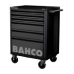 ＢＡＨＣＯ　スチール製ワゴン　ツールストレージエントリー　ブラック　６段