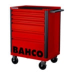 ＢＡＨＣＯ　スチール製ワゴン　ツールストレージエントリー　レッド　６段
