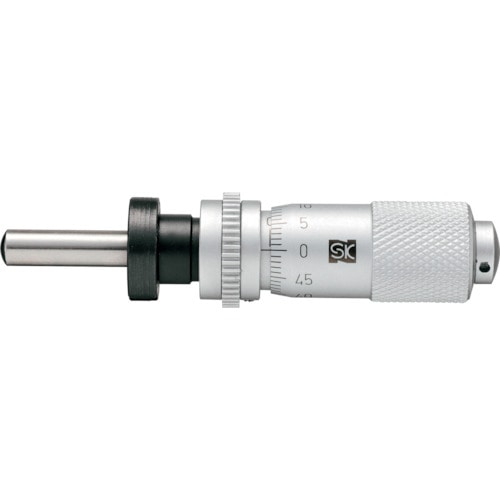 ＳＫ　マイクロメータヘッド　測定範囲０～１３ｍｍ　ナット・ステムクランプ付