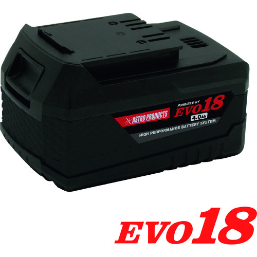 アストロプロダクツ　ＤＣ１８Ｖ　４．０Ａｈ　リチウムイオンバッテリー