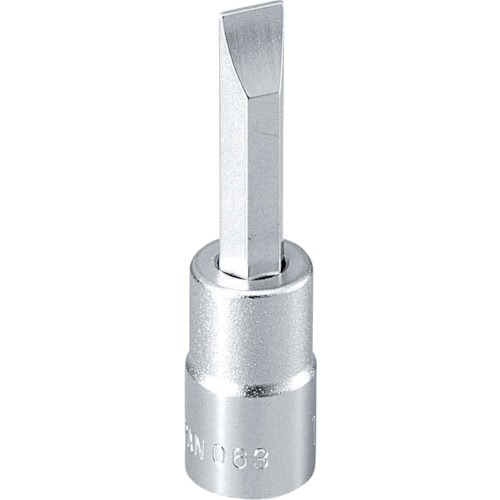 ＴＯＮＥ　ドライバービットソケット　（－）０．８×６．０　差込角６．３５ｍｍ
