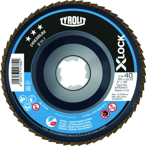 ＴＹＲＯＬＩＴ　Ｘ－ＬОＣＫフラップディスク　プレミアムタイプ　１２５ｍｍ
