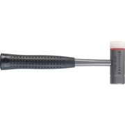 ＨＡＬＤＥＲ　フェロプレックス・コンビハンマー　焼入れ鋼　ナイロン（白）径３０