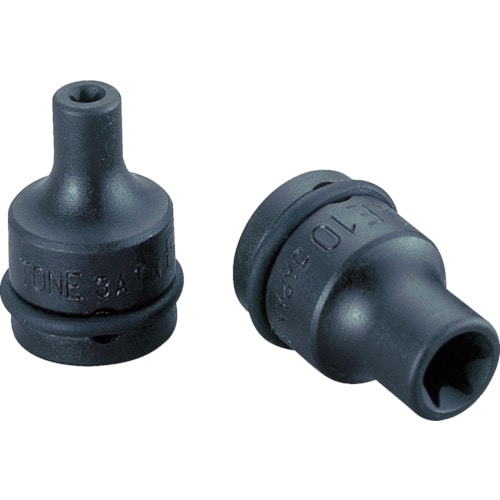 ＴＯＮＥ　インパクト用ヘックスローブソケット　トルクスソケット　Ｅ４　先端寸法３．８４ｍｍ