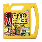 フマキラー　除草剤　根まで枯らす虫よけ除草王プレミアム４．８Ｌ