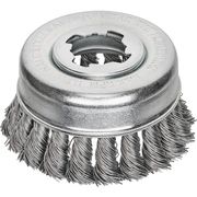 ＬＥＳＳＭＡＮＮ　ＸーＬＯＣＫ　ノットカップブラシ　Φ８５　高張度鋼線　線径０．５