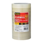 3M 透明粘着テープ500 18mmX50m 10巻パック