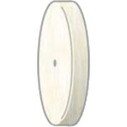 ナカニシ　ホイール型フェルトバフ　　（１０本入）　外径２２ｍｍ