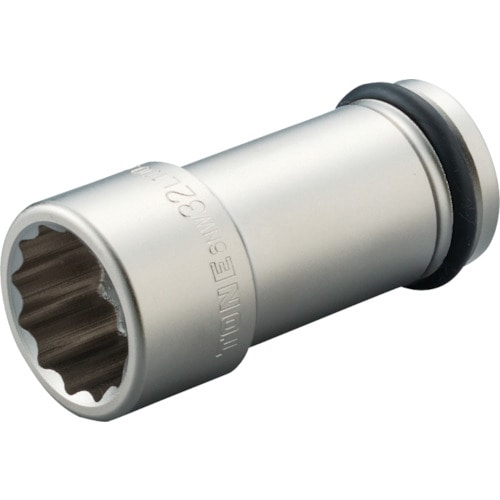 ＴＯＮＥ　インパクト用ロングソケット（１２角）　対辺寸法２７ｍｍ　差込角１９．０ｍｍ