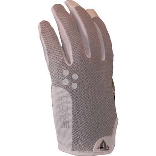 ＴｒｙＡｎｔ　人工皮革手袋　７１６　３Ｄ　ＧＬＯＳＳ　ＰＵ　ホワイトグレー　Ｌ
