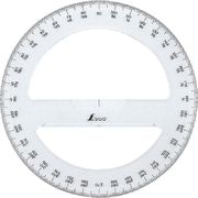 シンワ　分度器３６０°１５ｃｍ全円
