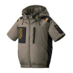 空調風神服　【６月中旬入荷予定】ファン付ウェア　Ｔｈｅ　ｔｏｕｇｈ　空調風神服半袖　コンプリートセット　ベージュ　Ｌ　３０Ｖ　ファン・バッテリー付