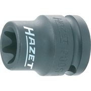 ＨＡＺＥＴ　インパクト用ヘックスローブソケット　ＴＯＲＸ　Ｅ　ソケットレンチ（差込角１２．７ｍｍ）　呼びＥ１４