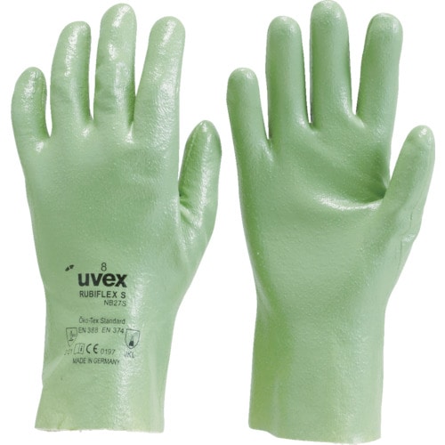 ＵＶＥＸ　耐溶剤手袋　ルビフレックス　ＮＢ２７Ｓ　Ｍ