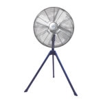 アクアシステム　無給油エアモーター式工場扇　スタンド大型　（アルミハネ６０ｃｍ）