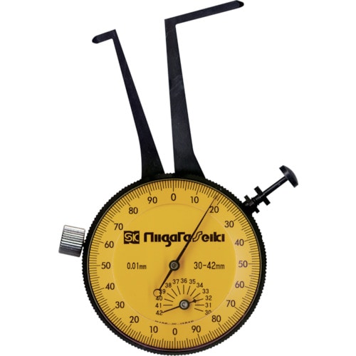 ＳＫ　ダイヤルキャリパゲージ　測定範囲３０～４２ｍｍ　最小表示０．０１ｍｍ