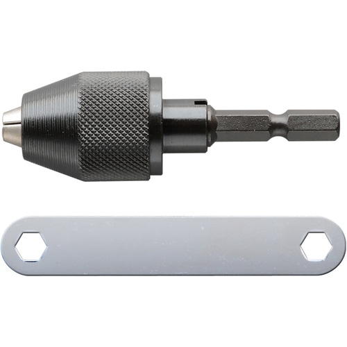 アネックス　簡易型キーレスドリルチャック　１．５～６．５ｍｍ