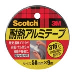 ３Ｍ　耐熱アルミテープ　５０ｍｍ×９ｍ