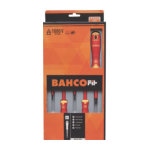 BAHCO FIT絶縁ドライバー5本セット