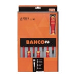BAHCO FIT絶縁ドライバー 7本セット B197.000.075、B196.030.100他