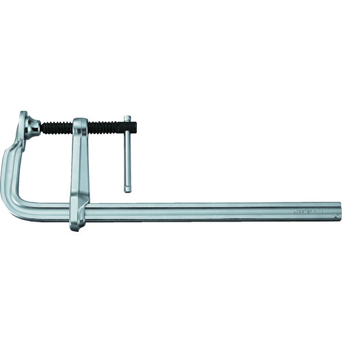 エビ　Ｌ型クランプ　エビ万力　バーハンドル強力型　２５０ｍｍ×１１９ｍｍ
