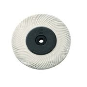 ３Ｍ　ラジアル・ブリッスルブラシ　＃１２０相当　白　１５２．４ｍｍ