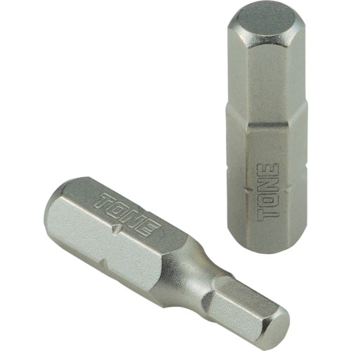 ＴＯＮＥ　オフセット式ラチェットドライバー用ビット　ヘキサゴンビット　二面幅寸法２．５ｍｍ