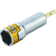ＫＴＣ　インパクトドライバ用ソケットビット　難攻不落　２１ｍｍ