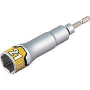 ＫＴＣ　４０Ｖ対応　インパクトドライバ用フレックスソケットビット　２１ｍｍ