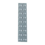３Ｍ　しっかりつくクッションゴム　丸形　９．５ｍｍ径×３．８ｍｍ厚（１８個入）