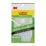 ３Ｍ　まとめ買い　しっかりつくクッションゴム　丸形　７．９ｍｍ径×２．２ｍｍ厚（８８個入）