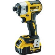 デウォルト　１８Ｖ充電式インパクトドライバー　電池２個付