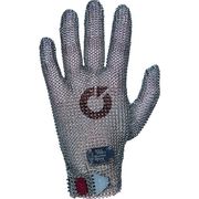 ＥＵＲＯＦＬＥＸ　突刺し防止　耐切創クサリ手袋　オールメタル　１枚　ＳＳ　２０．０ｍｍ
