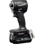 ＥＸＥＮＡ　充電インパクトドライバー　１８Ｖ５．０Ａｈ電池セット品　黒