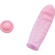 テイジン　ラテックス静電気防止指サック　ハイグリップロールタイプＬ　１４４０個入