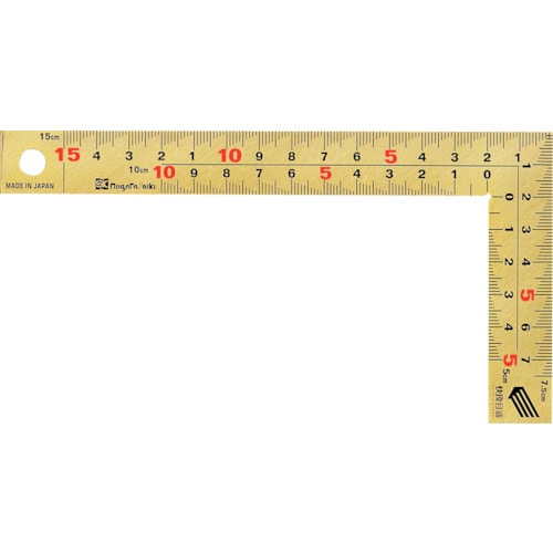 ＳＫ　金曲尺　１５ｃｍ　快段目盛　厚手広巾