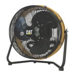 ＣＡＴ　工場扇　３５ｃｍ（壁・床タイプ）羽根軸３６０°半転機能付　イエロー