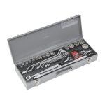 TONE 整備用工具セット コンビネーションツールセット(軽作業用) シルバー 32点セット