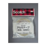 ３Ｍ　スコッチ　アルミテープ　耐熱・耐寒用　２５ｍｍ×５ｍ